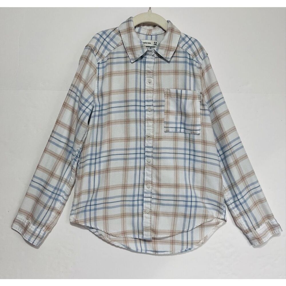 Abercrombie Kids Plaid Flannel Shirt Size 9/10